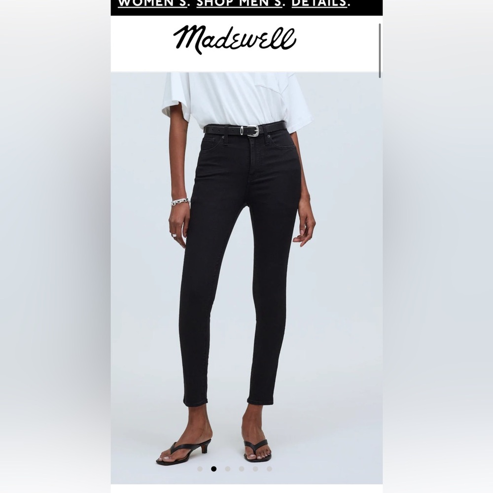 Women MADEWELL Black Jeans